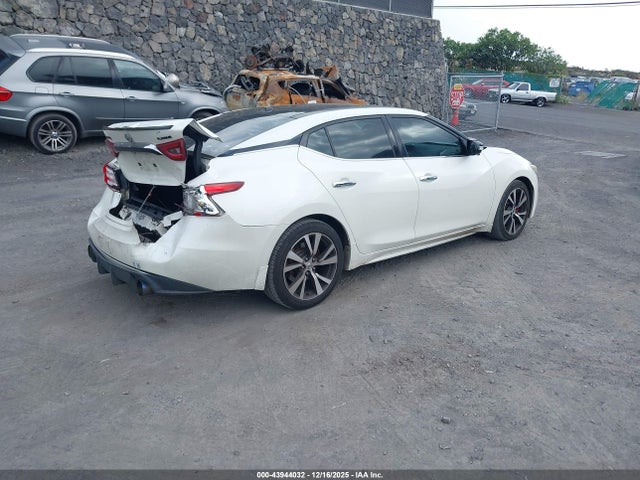 Продаж на аукціоні авто 2017 Nissan Maxima 3.5 Platinum, vin: 1N4AA6AP0HC360482, номер лоту: 43944032
