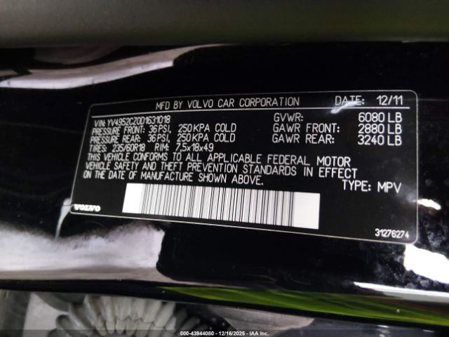 2013 VOLVO XC90 YV4952CZ0D1631018 Photo 8