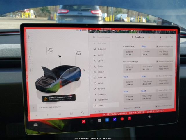 2025 TESLA MODEL 3 5YJ3E1EA1SF057849 Photo 6