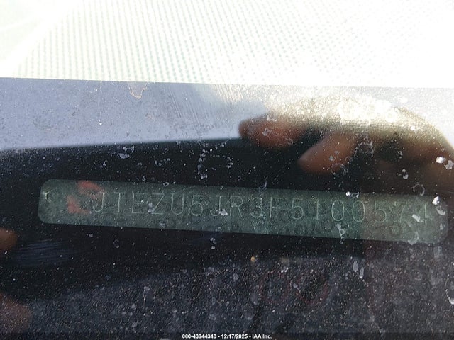 Toyota 4RUNNER SR5 2015 JTEZU5JR3F5100574 Image 9