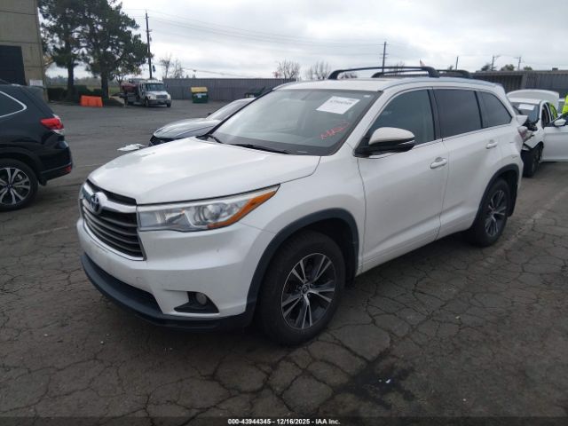 2016 TOYOTA HIGHLANDER 5TDJKRFHXGS307649 Photo 1