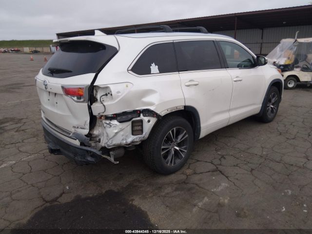 2016 TOYOTA HIGHLANDER 5TDJKRFHXGS307649 Photo 3
