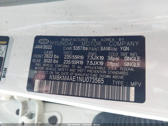 2022 HYUNDAI IONIQ 5 KM8KM4AE1NU073565 Photo 8