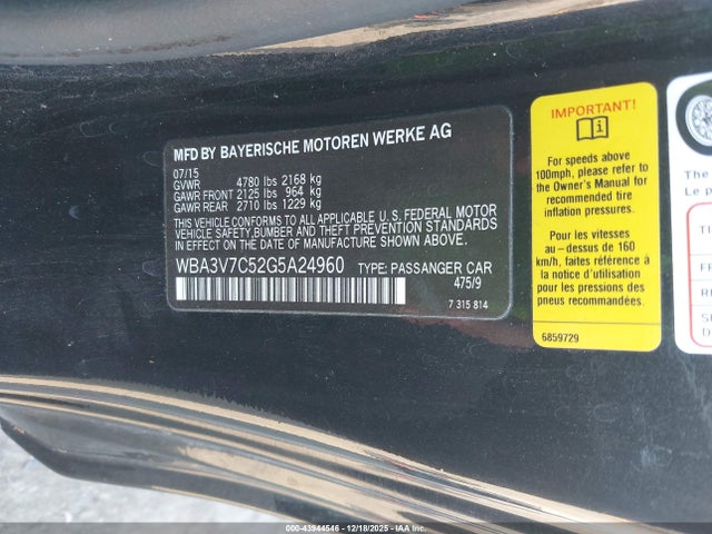 2016 BMW 428I WBA3V7C52G5A24960 Photo 8