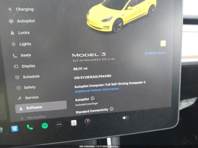 2020 TESLA MODEL 3 5YJ3E1EA2LF644160 Photo 6