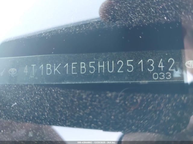 2017 TOYOTA AVALON 4T1BK1EB5HU251342 Photo 8