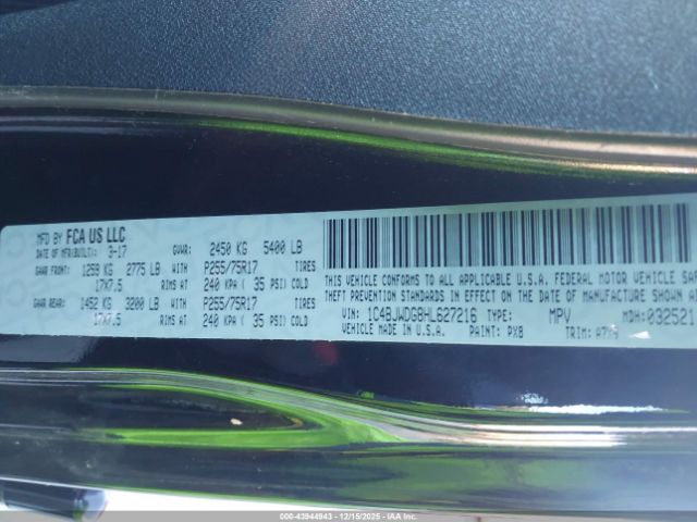 2017 JEEP WRANGLER UNLIMITED 1C4BJWDG8HL627216 Photo 8