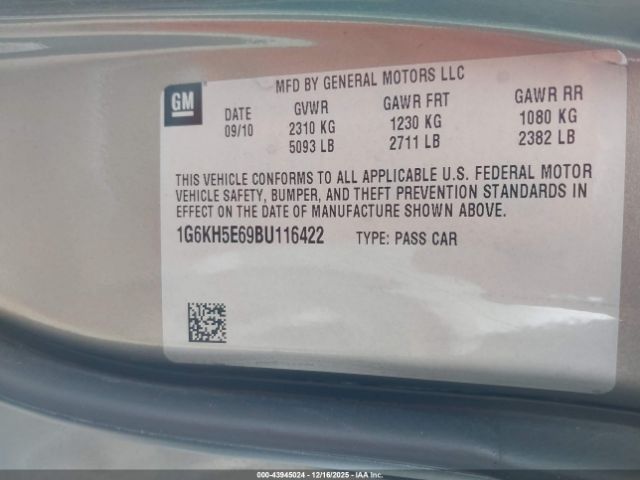 2011 CADILLAC DTS 1G6KH5E69BU116422 Photo 8