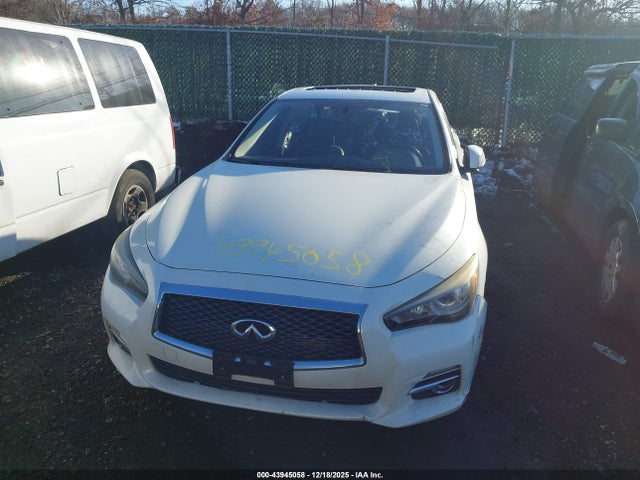 2016 Infiniti Q50 2.0t Premium მანქანა იყიდება აუქციონზე, vin: JN1CV7AR3GM252125, აუქციონის ნომერი: 43945058