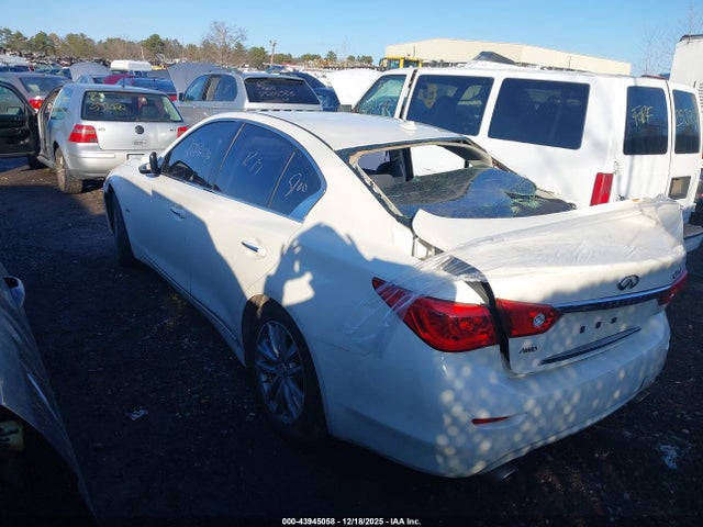 2016 Infiniti Q50 2.0t Premium მანქანა იყიდება აუქციონზე, vin: JN1CV7AR3GM252125, აუქციონის ნომერი: 43945058