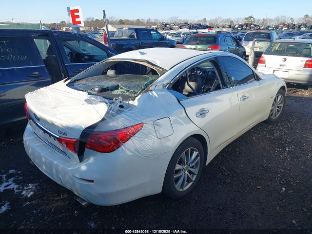 2016 Infiniti Q50 2.0t Premium მანქანა იყიდება აუქციონზე, vin: JN1CV7AR3GM252125, აუქციონის ნომერი: 43945058