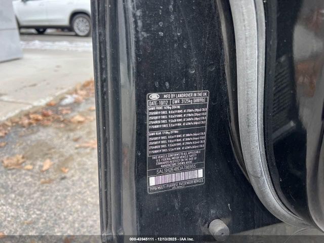 2013 LAND ROVER RANGE ROVER SPORT SALSH2E48DA786955 Photo 8