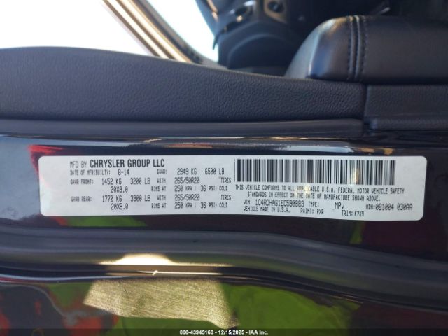 2014 DODGE DURANGO 1C4RDHAG1EC590883 Photo 8