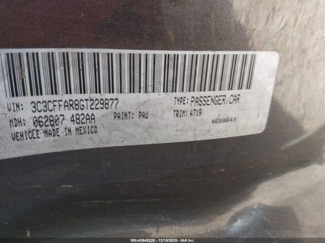 2016 FIAT 500 3C3CFFAR8GT229877 Photo 8