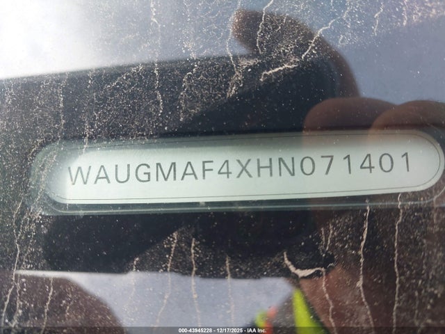 2017 AUDI A4 WAUGMAF4XHN071401 Photo 8