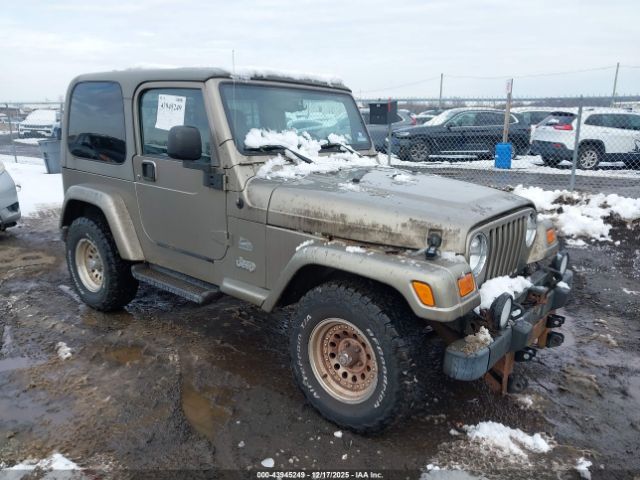 2003 JEEP WRANGLER 1J4FA59S73P326036