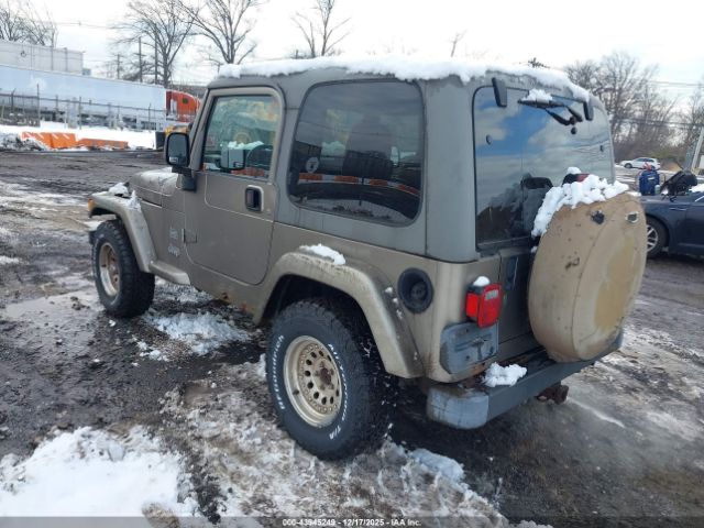 2003 JEEP WRANGLER 1J4FA59S73P326036 Photo 2