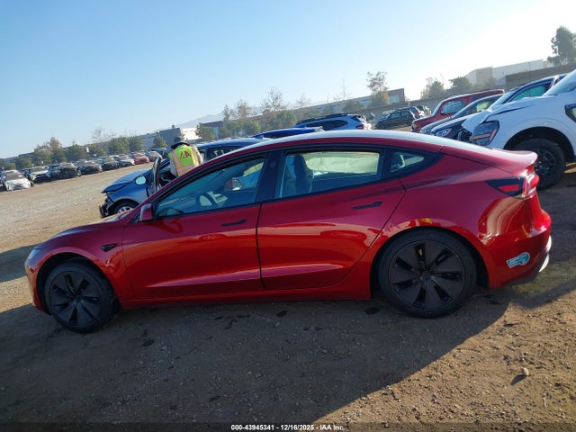 43945341 :رقم المزاد ، 5YJ3E1EA1SF897193 vin ، 2025 Tesla Model 3 Long Range Rear-wheel Drive/standard Rear-wheel Drive مزاد بيع