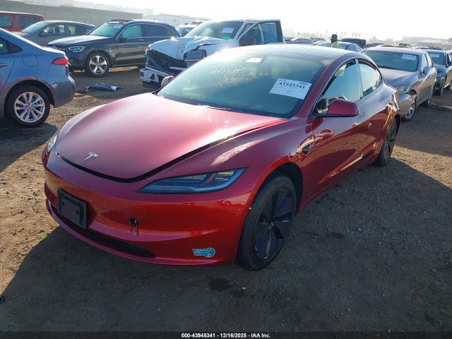 43945341 :رقم المزاد ، 5YJ3E1EA1SF897193 vin ، 2025 Tesla Model 3 Long Range Rear-wheel Drive/standard Rear-wheel Drive مزاد بيع