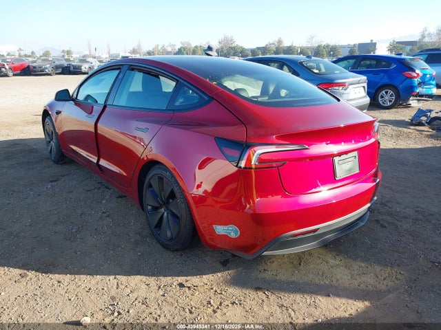 43945341 :رقم المزاد ، 5YJ3E1EA1SF897193 vin ، 2025 Tesla Model 3 Long Range Rear-wheel Drive/standard Rear-wheel Drive مزاد بيع