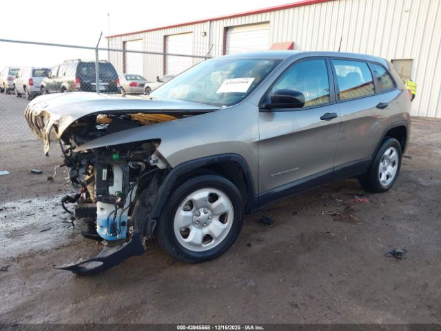 2016 JEEP CHEROKEE 1C4PJLAS6GW230808 Photo 1