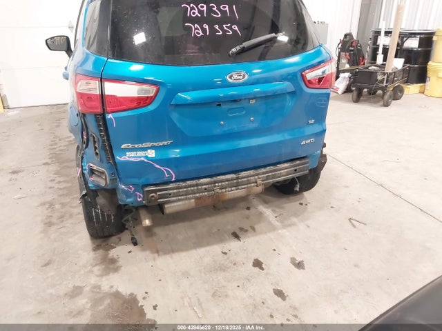 MAJ6P1UL2JC249731 Ford Ecosport Se