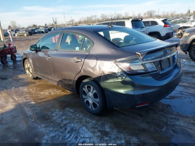 2014 HONDA CIVIC HYBRID 19XFB4F25EE001017 Photo 2