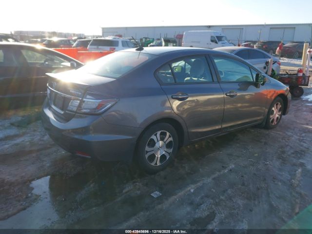 2014 HONDA CIVIC HYBRID 19XFB4F25EE001017 Photo 3