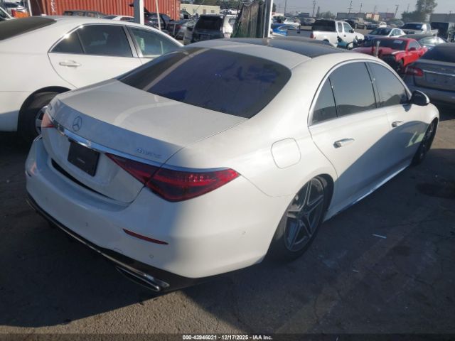 2022 MERCEDES-BENZ S 500 W1K6G6DB1NA066505 Photo 3