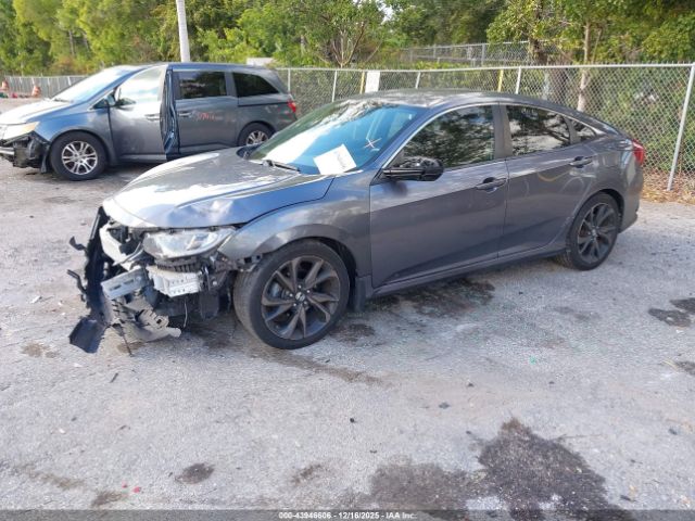 2020 HONDA CIVIC 19XFC2F85LE006947 Photo 1