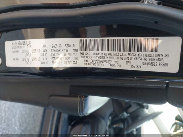 2015 JEEP CHEROKEE 1C4PJMCS5FW790367 Photo 8