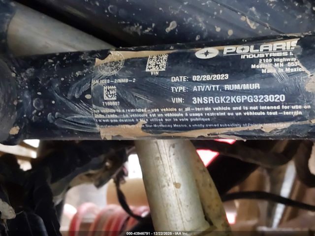 2023 POLARIS RZR 3NSRGK2K6PG323020 Photo 9