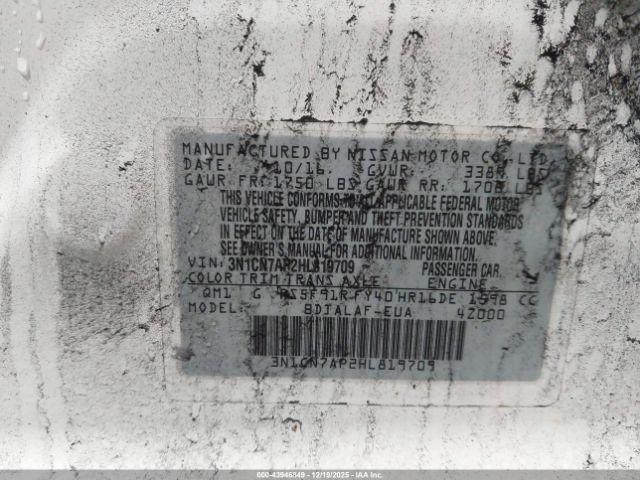 2017 NISSAN VERSA 3N1CN7AP2HL819709 Photo 8