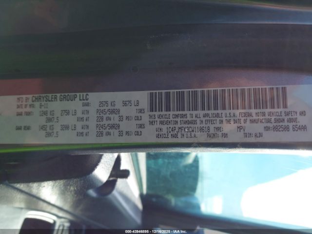 2012 JEEP LIBERTY 1C4PJMFK3CW110618 Photo 8