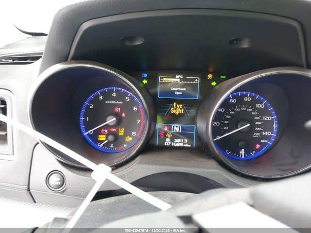 Продажа на аукционе авто 2019 Subaru Legacy 2.5i Premium, vin: 4S3BNAF68K3020493, номер лота: 43947074