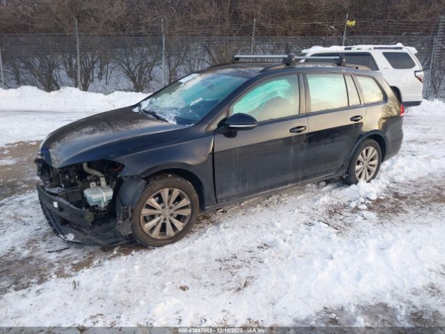 2018 VOLKSWAGEN GOLF SPORTWAGEN 3VW117AU1JM753544 Photo 1