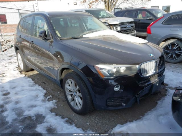 2015 BMW X3 5UXWX9C54F0D45933