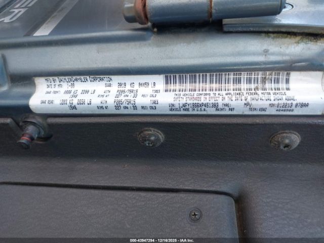 1999 JEEP WRANGLER 1J4FY19S6XP451393 Photo 8