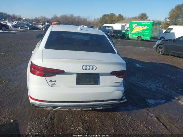 2019 Audi A4 45 Premium მანქანა იყიდება აუქციონზე, vin: WAUDNAF48KA025371, აუქციონის ნომერი: 43947709