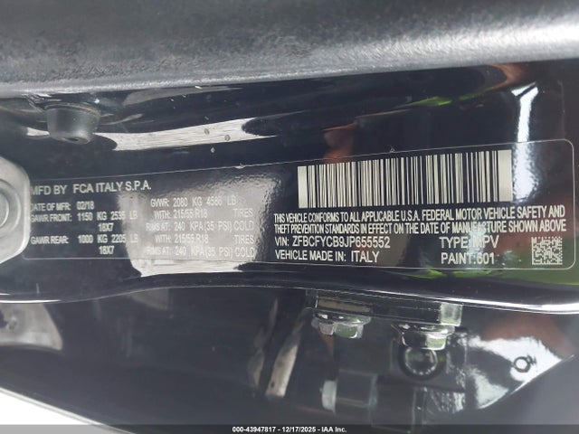 2018 FIAT 500X ZFBCFYCB9JP655552 Photo 8