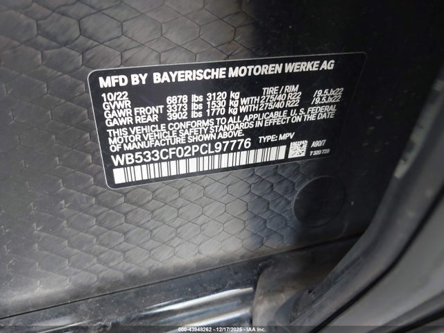 2023 BMW IX WB533CF02PCL97776 Photo 8