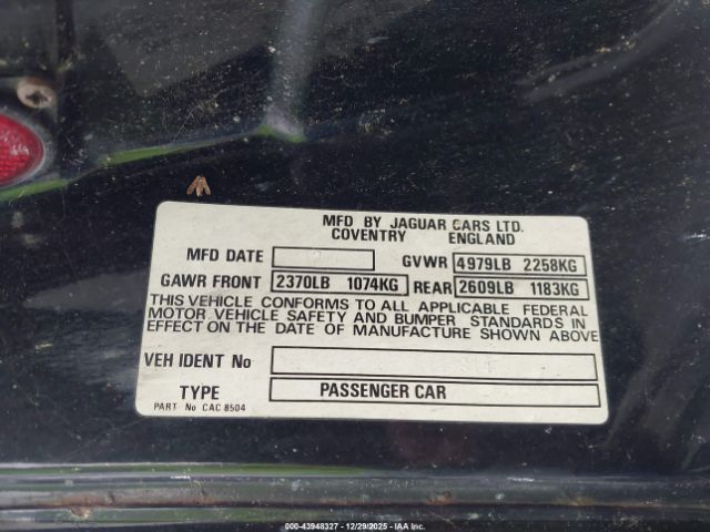 1986 JAGUAR XJ6 SAJAY1342GC444914 Photo 8