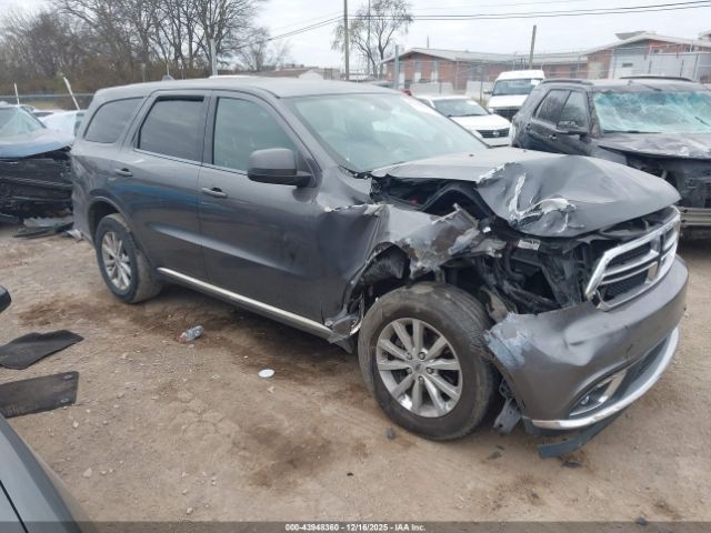 2019 DODGE DURANGO 1C4RDJAG4KC534200