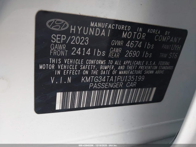 KMTG34TA1PU135199 Genesis G70 2.0t Rwd