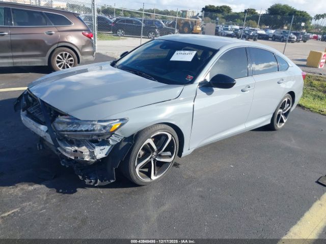 2021 HONDA ACCORD 1HGCV1F38MA005468 Photo 1