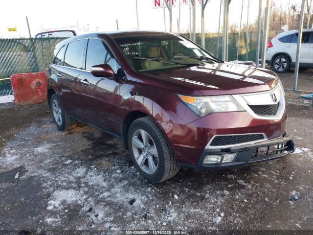 2012 ACURA MDX 2HNYD2H32CH544768