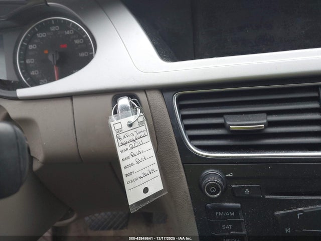 2011 AUDI A4 WAUBFAFL3BN004187 Photo 10