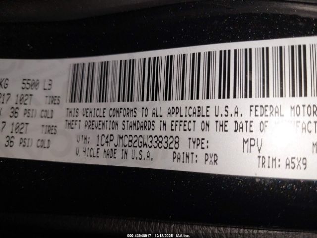 2016 JEEP CHEROKEE 1C4PJMCB2GW338328 Photo 8