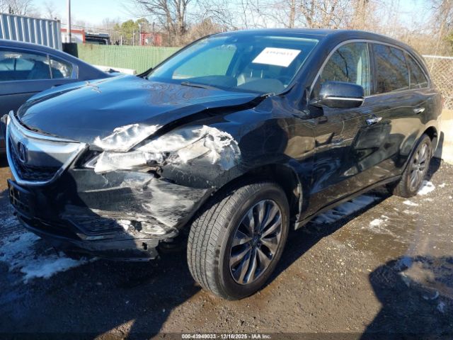 2016 ACURA MDX 5FRYD4H44GB007386 Photo 1