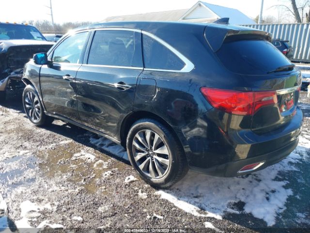 2016 ACURA MDX 5FRYD4H44GB007386 Photo 2